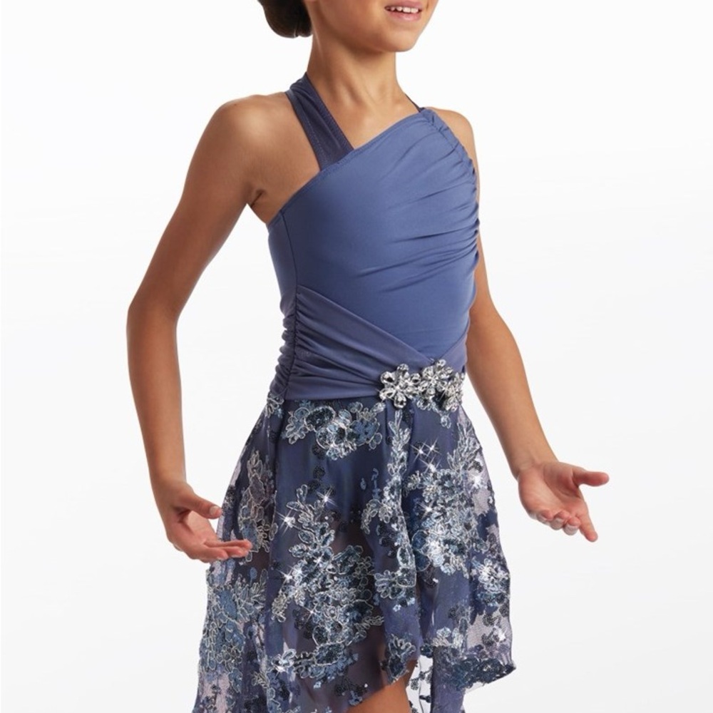 Blue lyrical dance dress Weissman